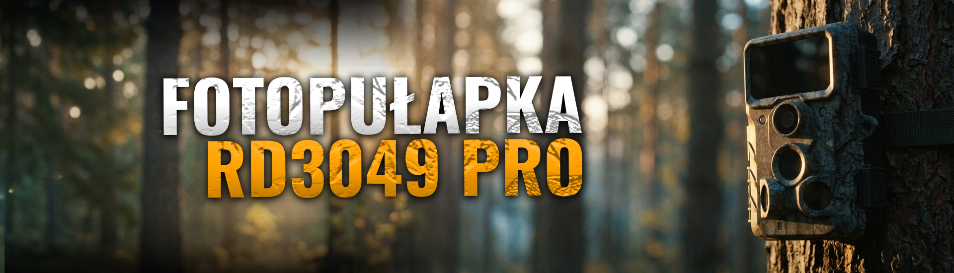 Banner fotopułapka