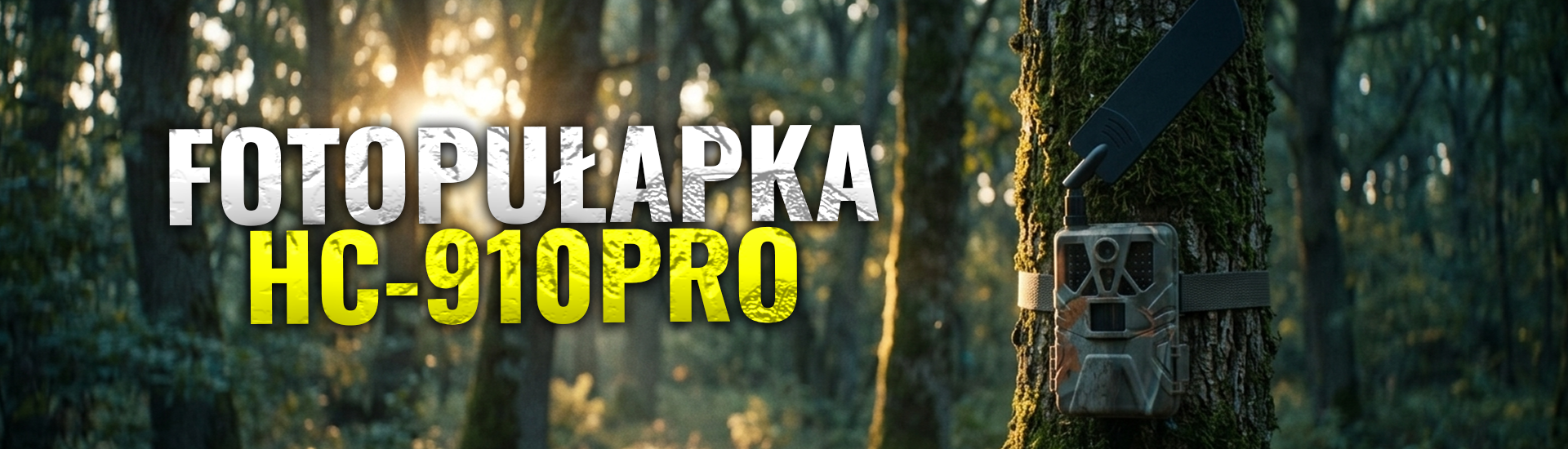 Banner fotopułapka