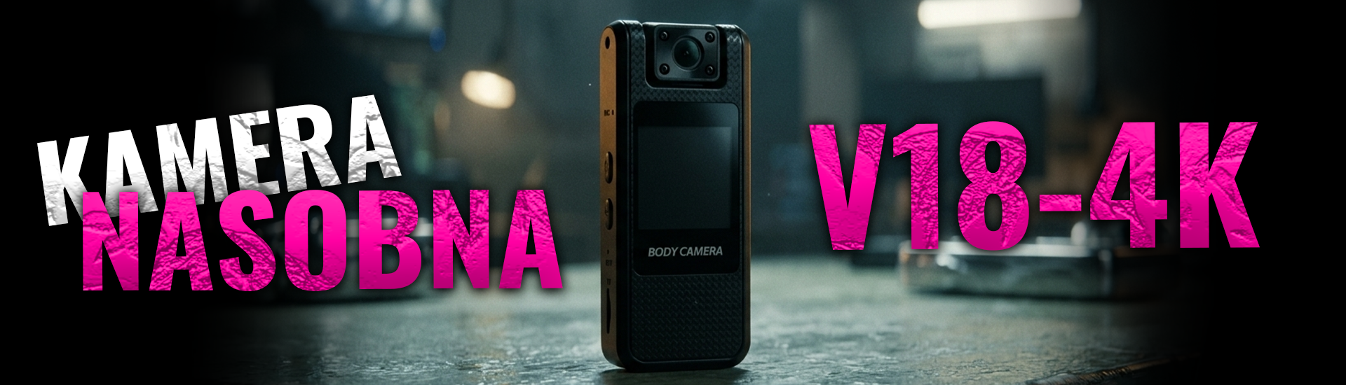 Banner produktowy kamera nasobna