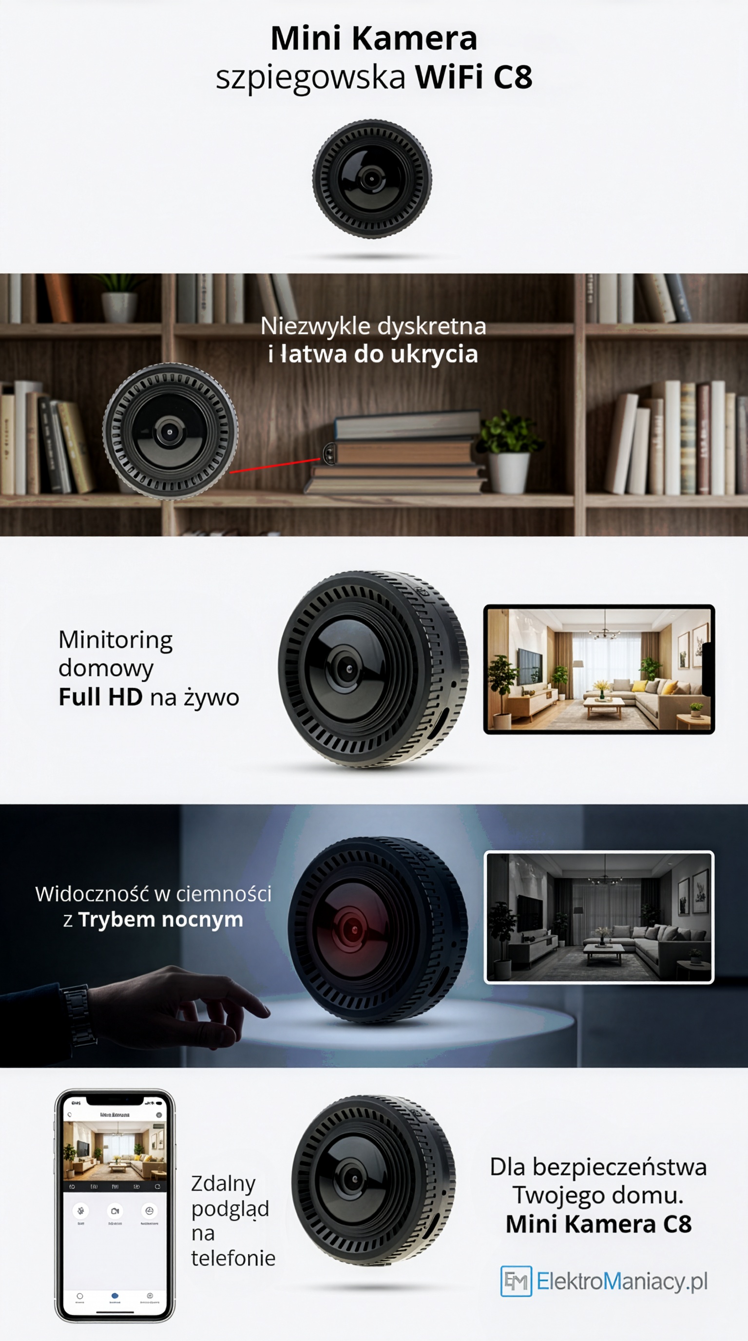Landing page C8