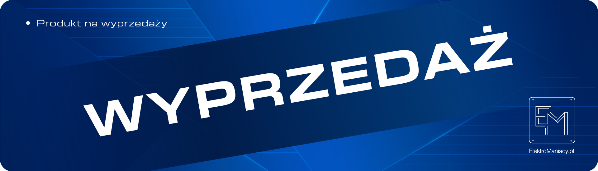 Baner produkt wyprzedażowy