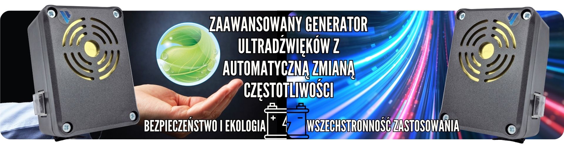 Zaawansowany generator ultradźwięków