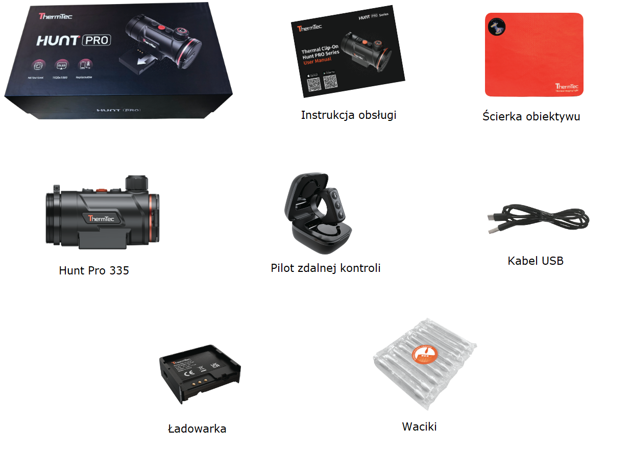 Hunt 335 Nasadka Pro ThermTec termowizyjna