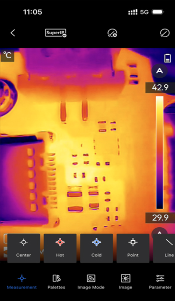 kamera termowizyjna do elektroniki