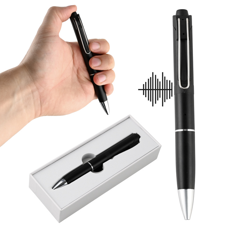 Zdjęcie dyktafon podsłuch w długopisie