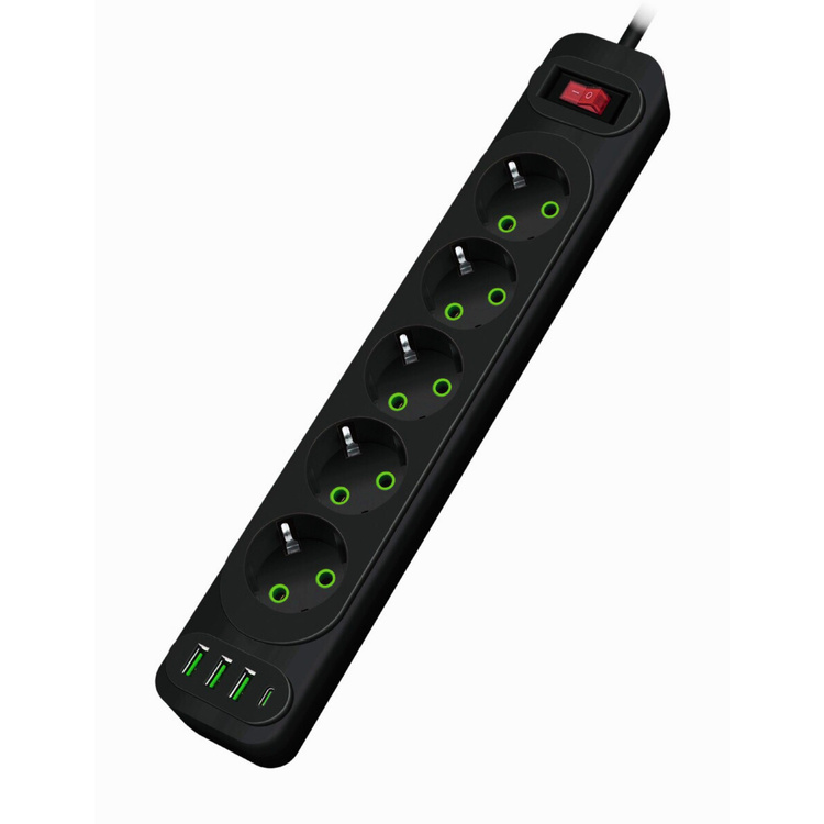 Zdjęcie kamera w listwie zasilającej