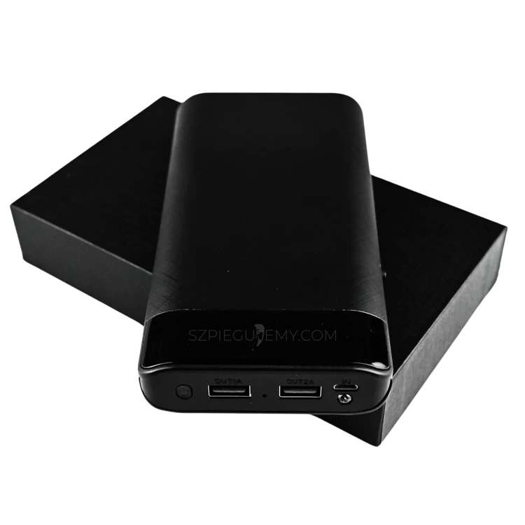 Zdjęcie powerbank z ukrytą mini kamerą