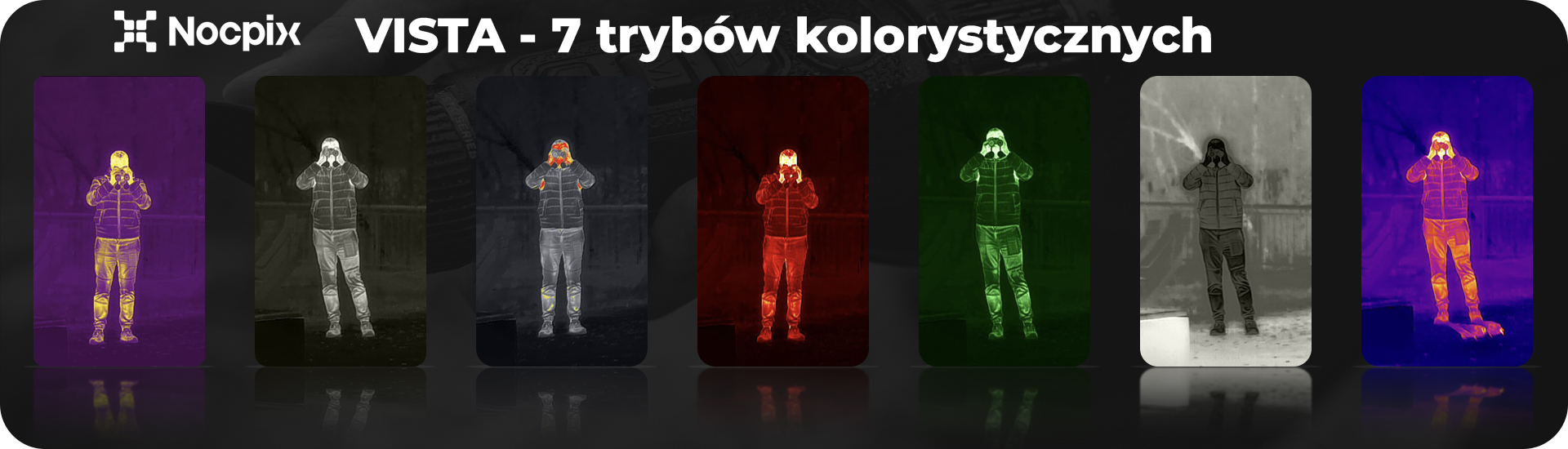 Vista Obserwacyjny Nocpix Monokular H50R Termowizor