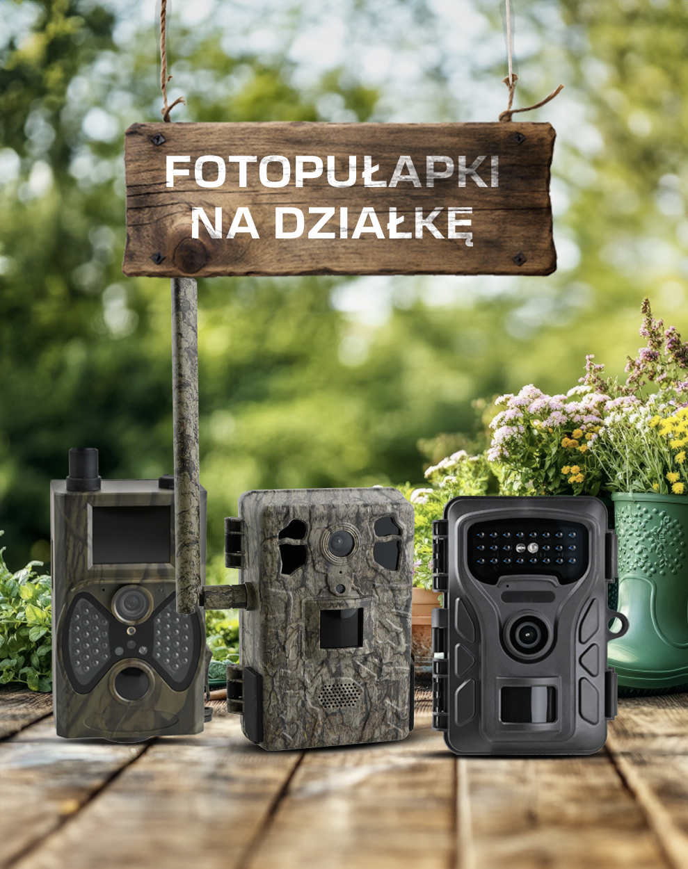 Fotopułapki na działkę
