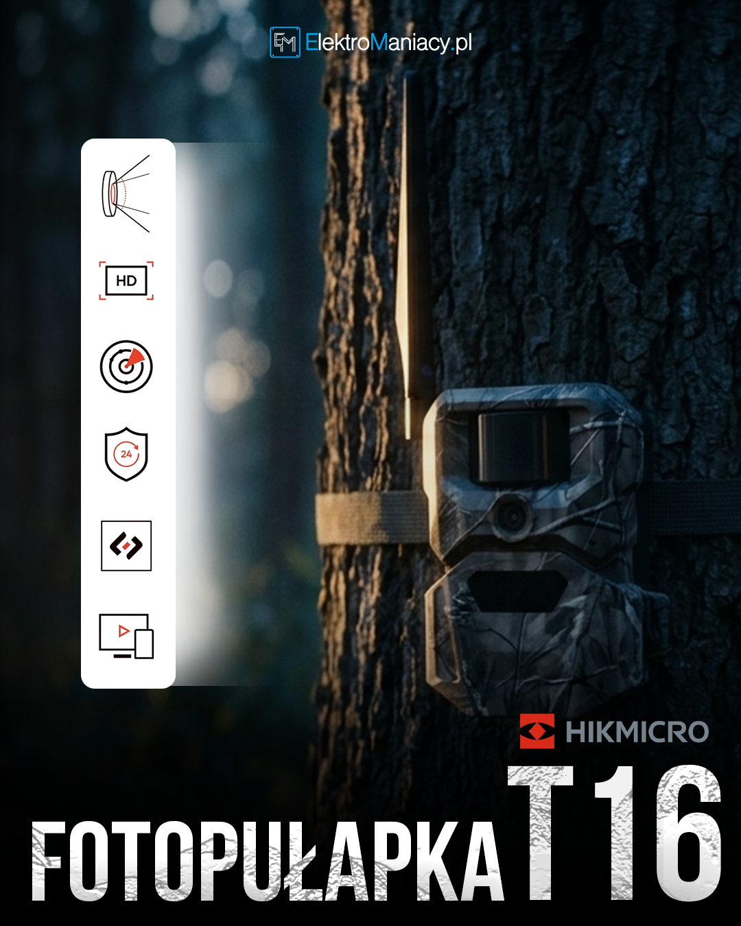 Banner Fotopułapka T16