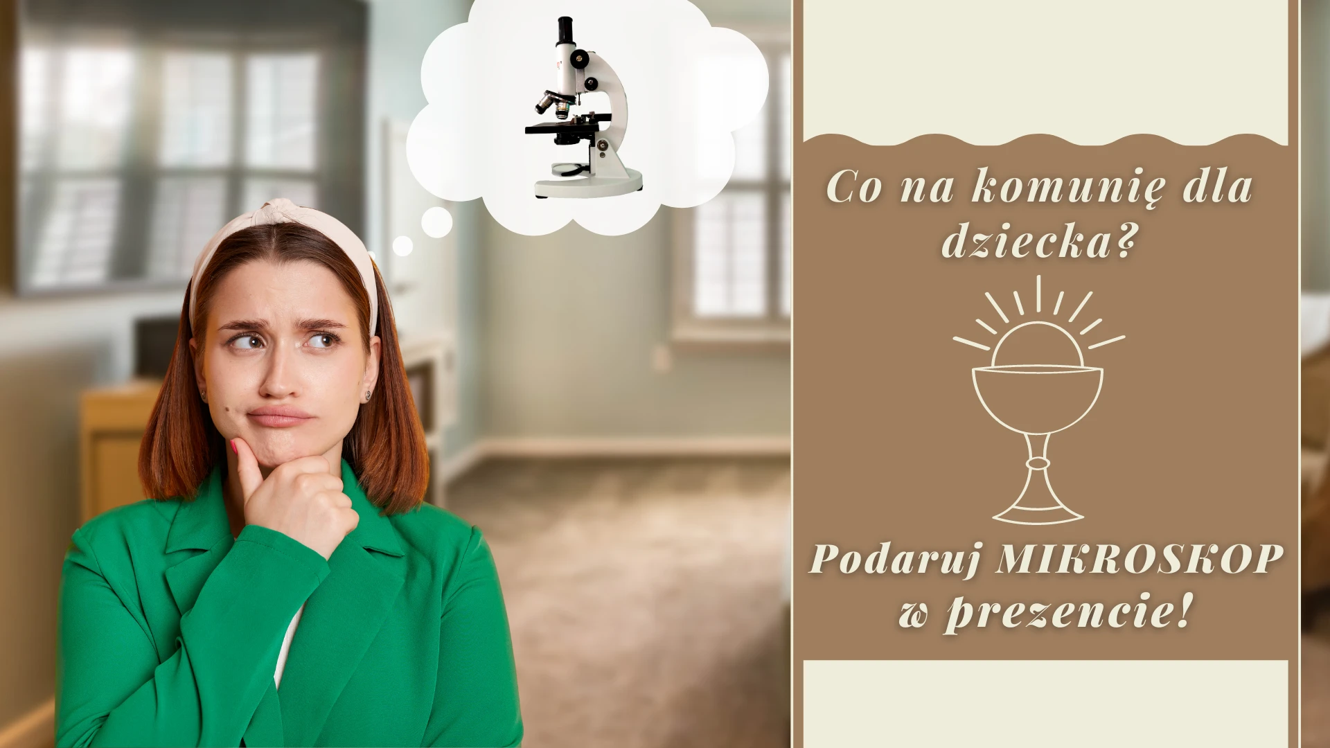Co na komunię dla dziecka? - Podaruj mikroskop w prezencie!
