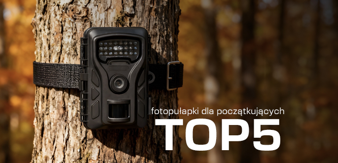 Ranking fotopułapek dla początkujących - najprostsze modele z polskim menu