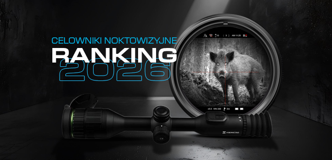 Ranking celowników noktowizyjnych – Najlepsze lunety do polowań nocnych 2026