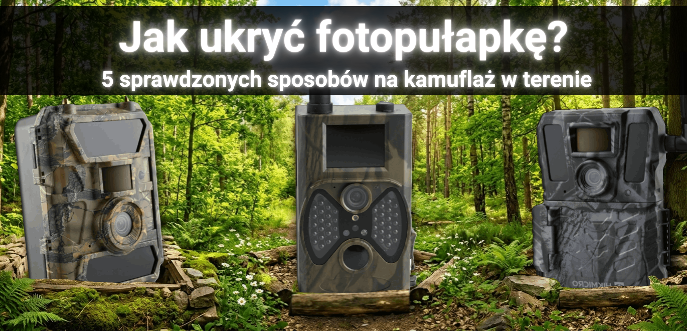 Jak ukryć fotopułapkę? 5 sprawdzonych sposobów na kamuflaż w terenie