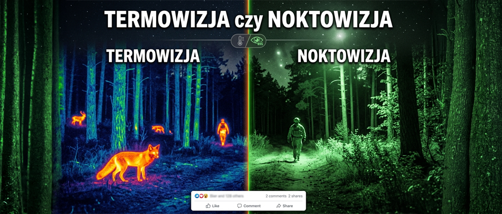 Termowizja czy noktowizja? Co wybrać do obserwacji zwierzyny w 2026 roku?