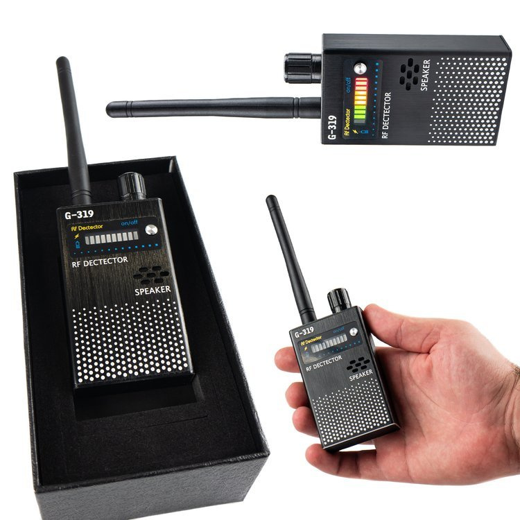 Wykrywacz podsłuchów, kamer WiFi i lokalizatorów GPS WYK-302