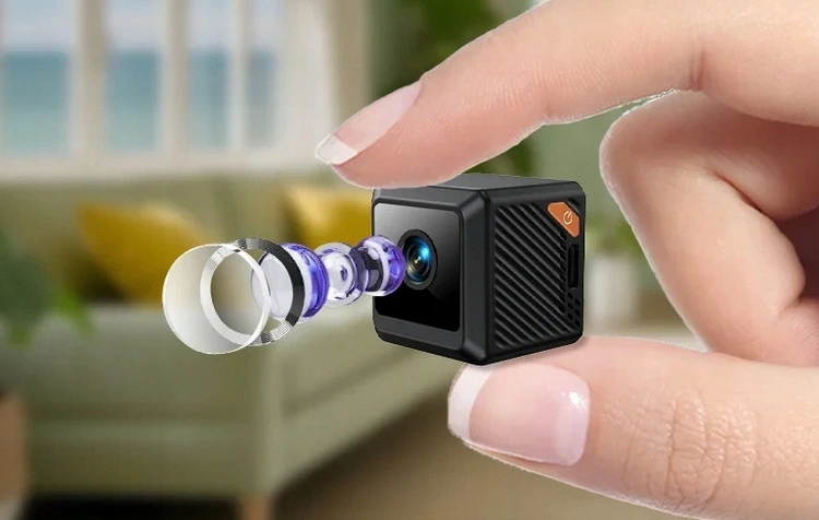 Mini Kamera WIFI W02 z Magnesem do monitorowania domu, biura, pomieszczeń