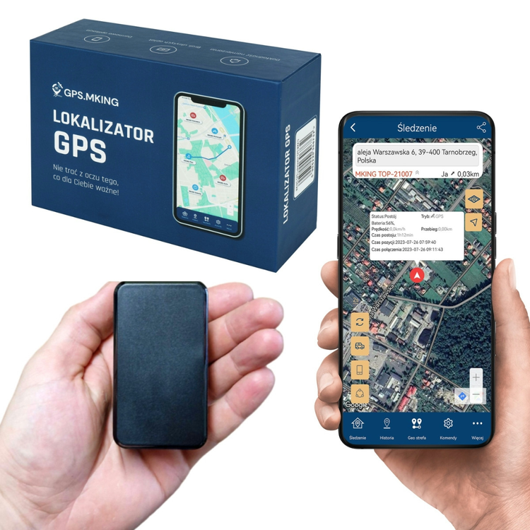 Lokalizator GPS G21 dla zwierząt i bydła — podsłuch, geofencing, 5000 mAh, bez abonamentu