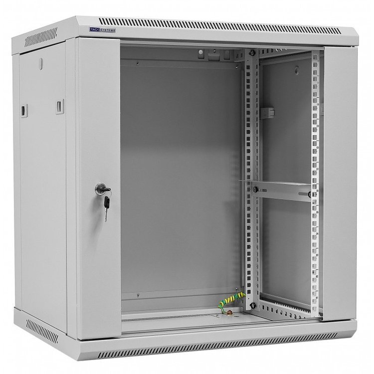 Szafa Rack 19'' 12U 450mm wisząca W6412W