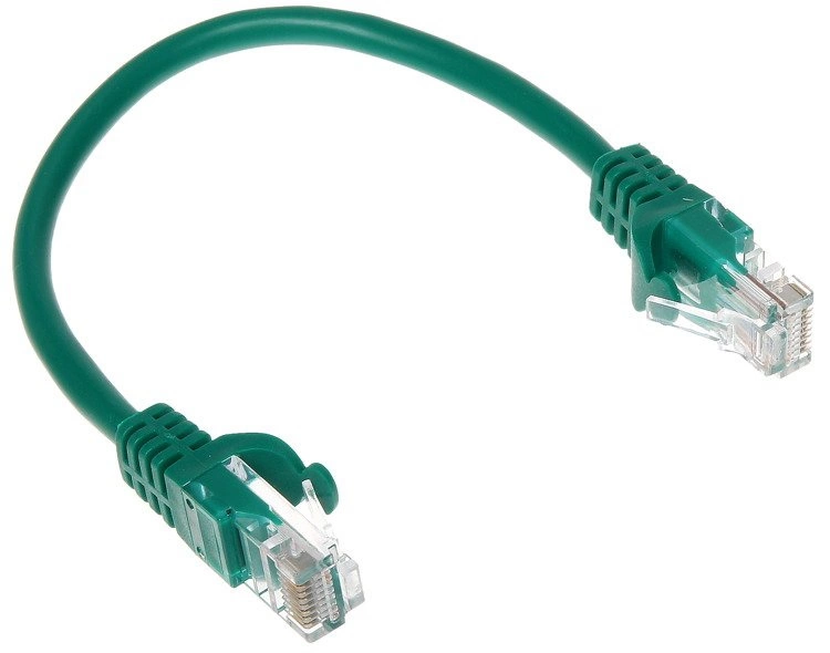 PATCHCORD RJ45/0.2-GREEN 0.2 m