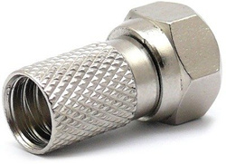 Złącze F 6,8mm z uszczelką
