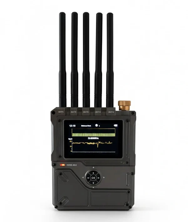 Wykrywacz sygnałów podsłuchów lokalizatorów gps kamer D8000 Max