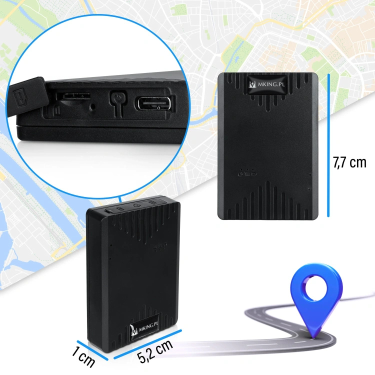 Lokalizator GPS MK6B 4G LTE z Podsłuchem 35 Dni Pracy 3000mAh