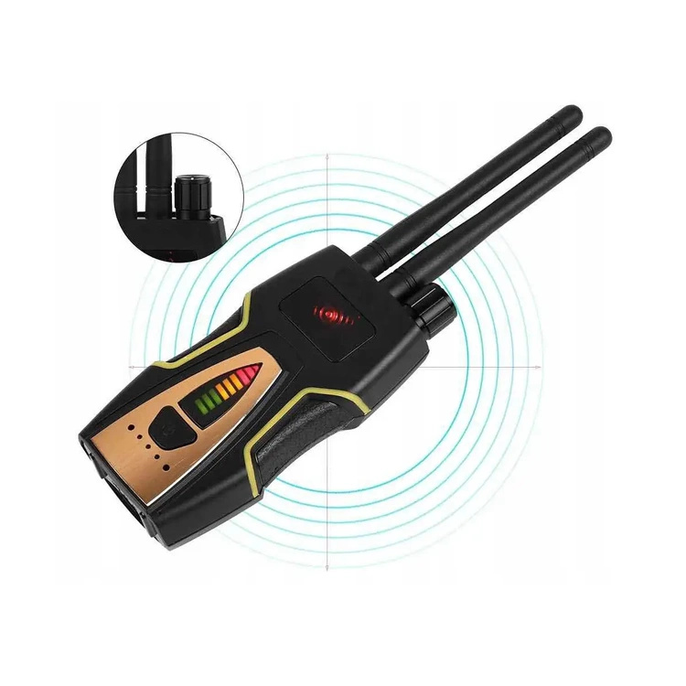 Profesjonalny Wykrywacz Lokalizatorów, Kamer i Podsłuchów MK8000 – Zaawansowany Detektor 3w1