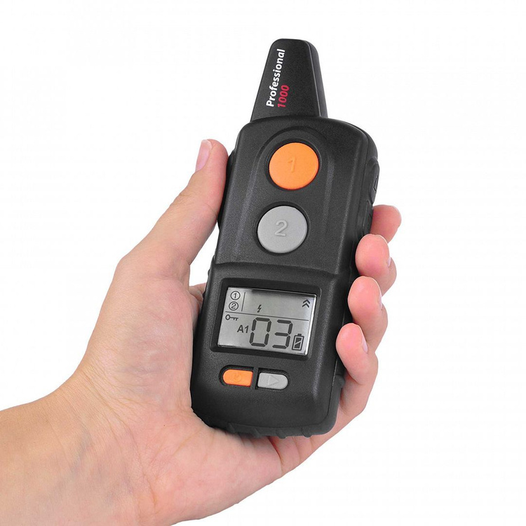 Elektryczna obroża treningowa dla psa DOGTRACE d-control professional 1000 czarna