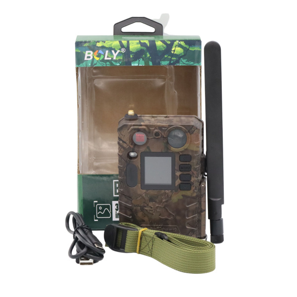 Bolyguard BG410-M — miniaturowa fotopułapka 4G LTE 37 Mpx, wideo 4K, chmura Molnus, zasilanie 18650
