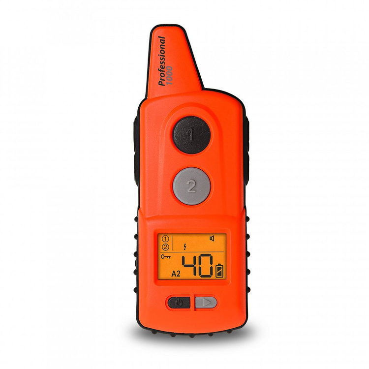 Elektryczna obroża treningowa dla psa DOGTRACE d-control professional 1000 pomarańczowa