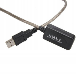 Kabel Przedłużacz USB 2.0 AKTYWNY 10M