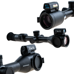 Zestaw Celownik noktowizyjny Pard Night Stalker 4K 2.0 70mm LRF+ moduł iluminator podczerwieni IR-2 940 nm