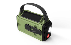 Przenośne Radio Solarne TOPHUNT 1199MAX Solarne Alarmowe Awaryjne Latarka Bateria SOS