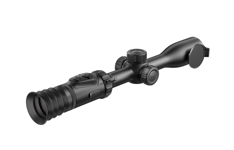 Komora baterii i port USB-C celownika HIKMICRO ALPEX PRO A50P — wymienna bateria 18650 i ładowanie w terenie