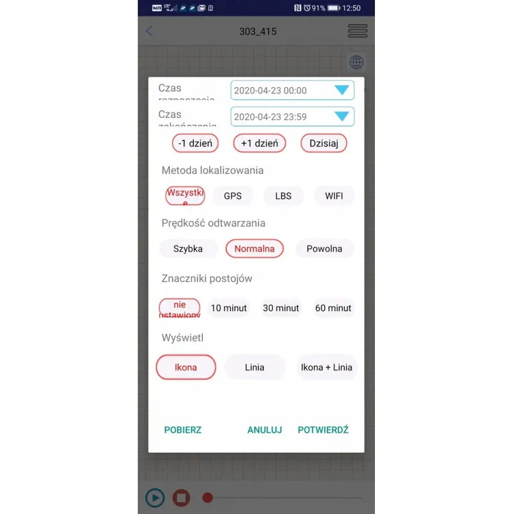 Lokalizator GPS dla Psa i Kota MK12P 25g Lekki Skórzana Obroża