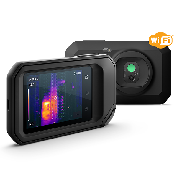 Kamera termowizyjna kieszonkowa FLIR C5 z chmurą Ignite do inspekcji