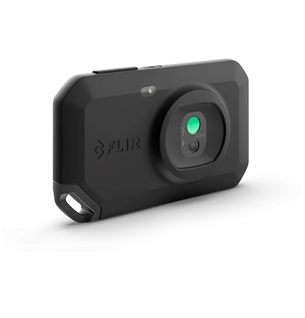 Przesyłanie zdjęć z kamery FLIR C3-X do chmury FLIR Ignite na smartfonie