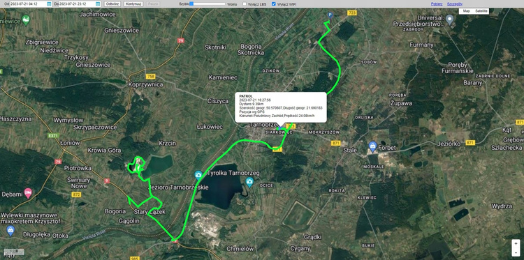 Lokalizator GPS BIKESCOO na Rower i Hulajnogę Lampka LED 85lm + Pilot 14 Dni Pracy