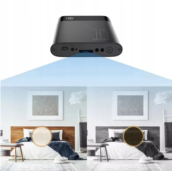 OUTLET Ukryta mini kamera Powerbank Wifi LifeView 25 godz MK+10