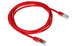 Patchcord FTP - kat.6 - 2m - Czerwony