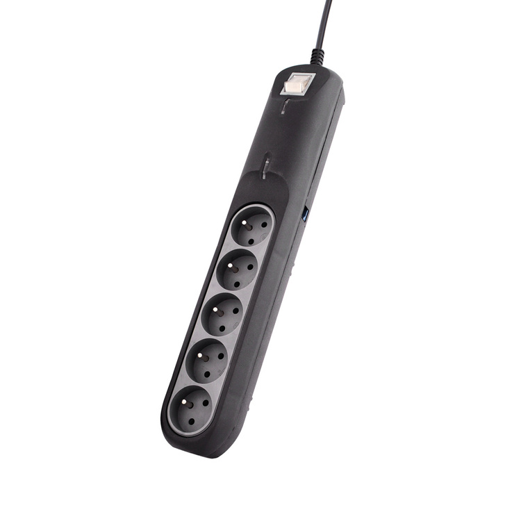 Podsłuch GSM w listwie zasilającej Alfa037 Pro czarny 