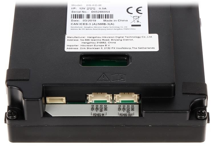 Moduł czytnika zbliżeniowego DS-KD-M do modułu DS-KD8003-IME1 Hikvision