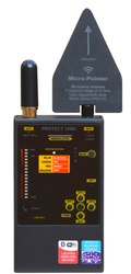 Wykrywacz podsłuchów GSM WiFi Bluetooth Protect 1206i