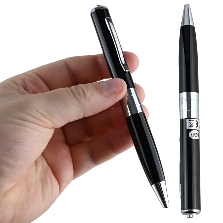 Dyktafon szpiegowski Q91 ukryty w długopisie – wygląd zewnętrzny, brak widocznych elementów elektronicznych