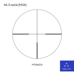 Delta Titanium HD 2,5-10x50 4A S 2023