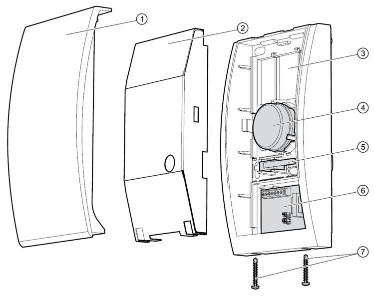 Sygnalizator zewnętrzny SP-4002-R czerwony