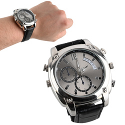 Zegarek ukryta kamera szpiegowska AV 32GB na rękę 1080p