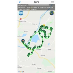 Lokalizator GPS dla Psa i Kota MK12P 25g Lekki Skórzana Obroża