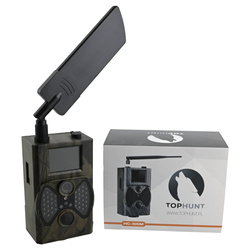 Fotopułapka GSM HC-300M z czujnikiem ruchu PIR — kamera leśna 16 Mpx, IR 940nm, MMS na telefon